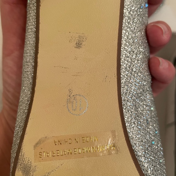 Sparkle Silver Heels 👠 - Picture 3 of 4